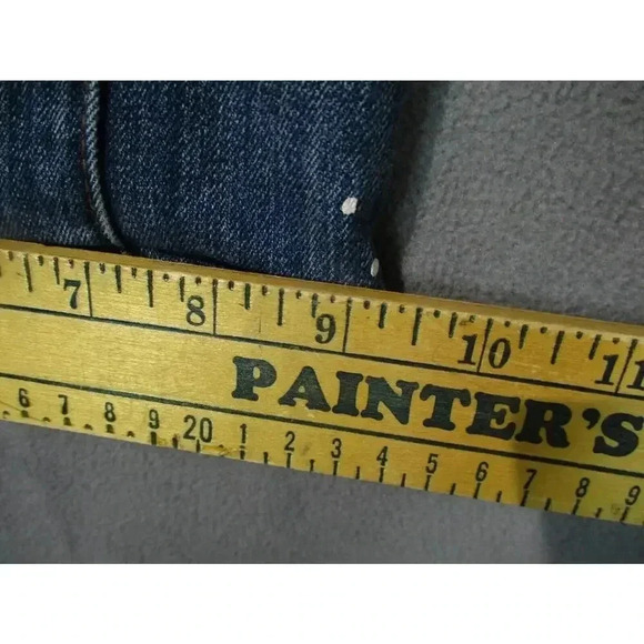 Seven7 Women's Bootcut Distressed Blue Jeans Size 28 Medium Wash Western - Picture 7 of 12